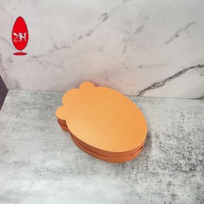 創造的なイースター エッグの定形ペーパー ギフト包装箱のふたおよび基盤